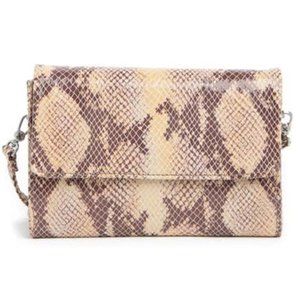 NWT Hobo Jetty Convertible Leather Shoulder Bag - Sand Snake